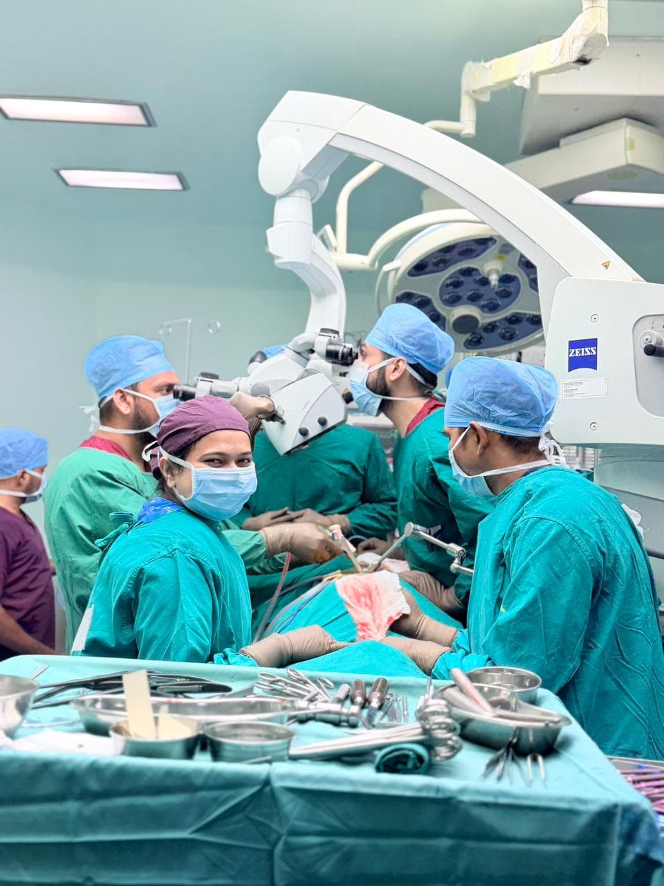 Surgical Team in Action